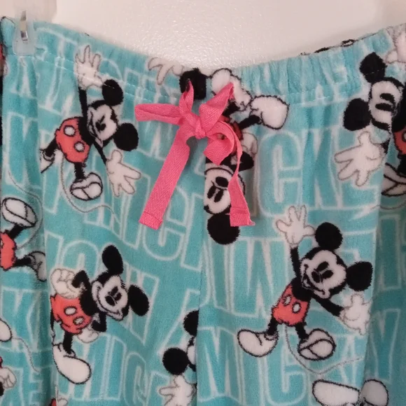 Disney Mickey Mouse Pajama Pants - Blue and Black - Picture 3 of 8